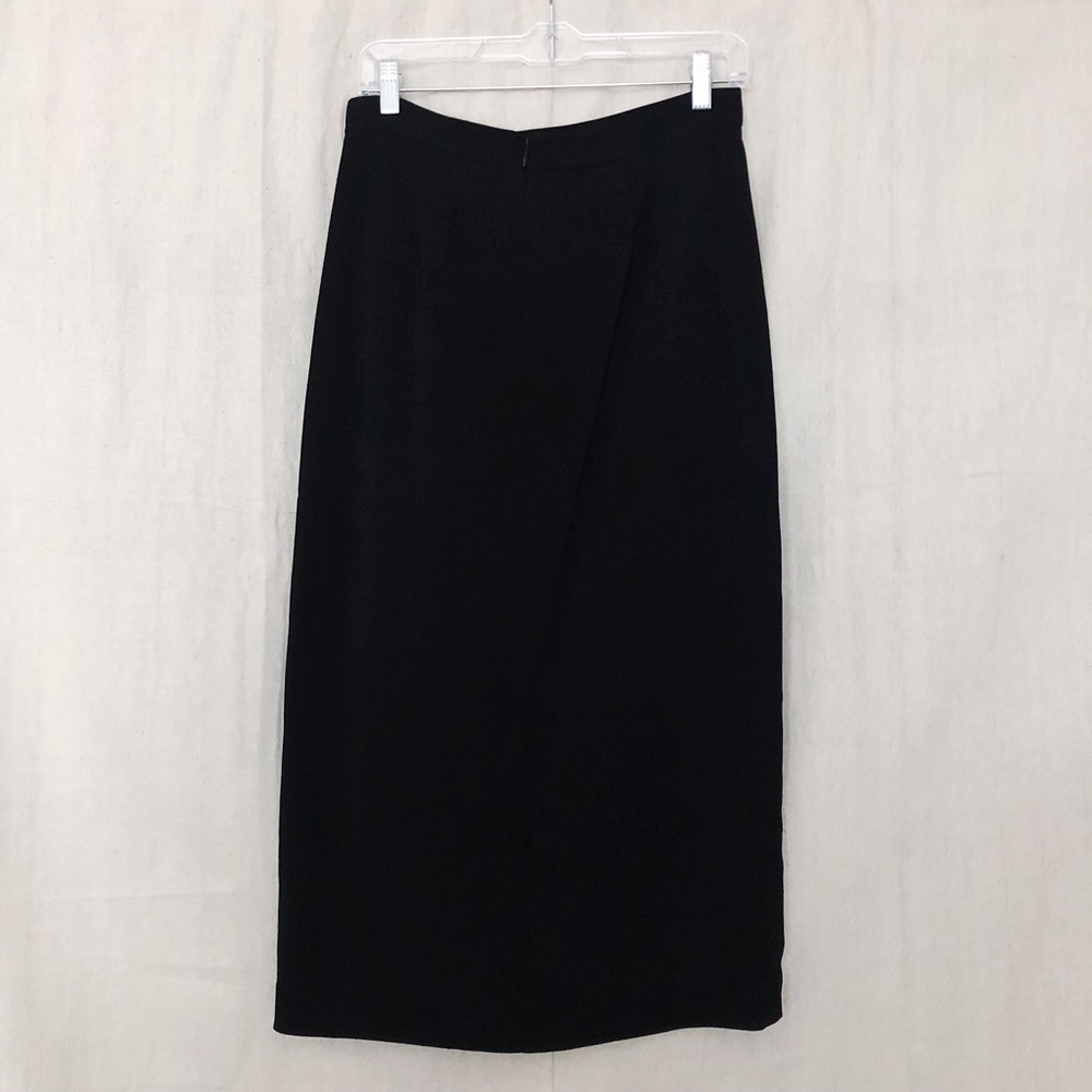 ALC Black Dean Skirt w/ Gunmetal Barbell Closure - Picture 3 of 8